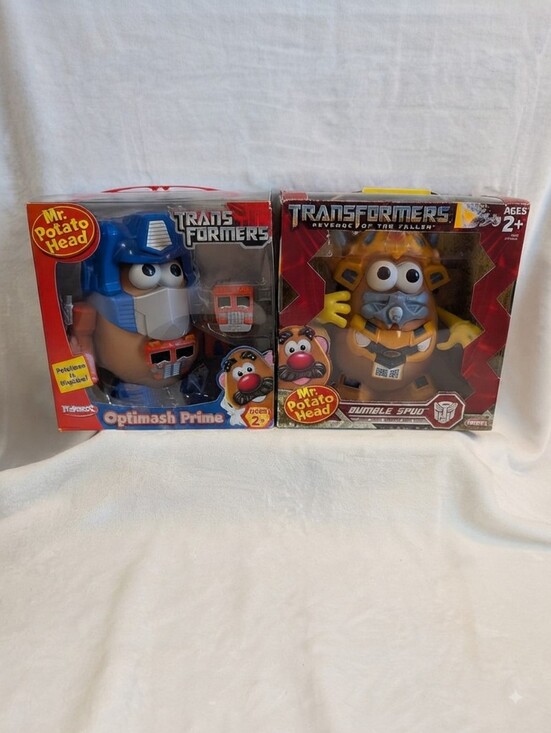 Hasbro Other - Mr. Potato Head Transformers Figures; Optimash Prime And Bumble Spud